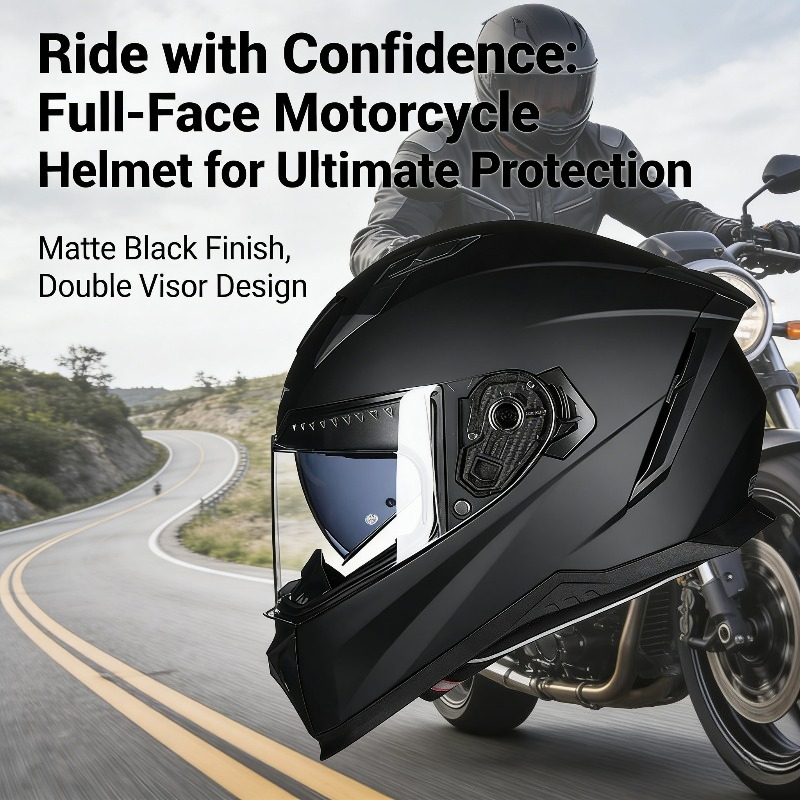 Full Face Motorcycle Helmet With Bluetooth - Casque de moto intégral GXT certifié