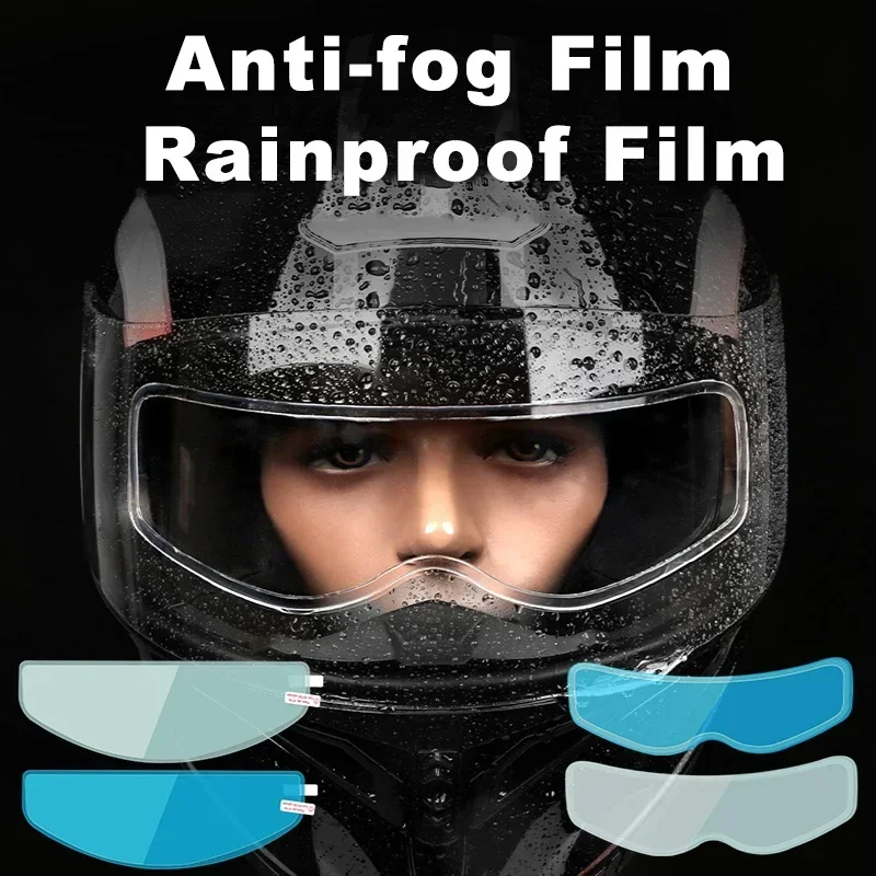 Motorcycle Helmets - Film transparent anti-buée et anti-pluie pour