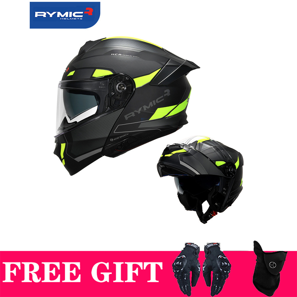 Motorcycle Helmet Inner Sun Visor Lens - Casque de course à Double lentille