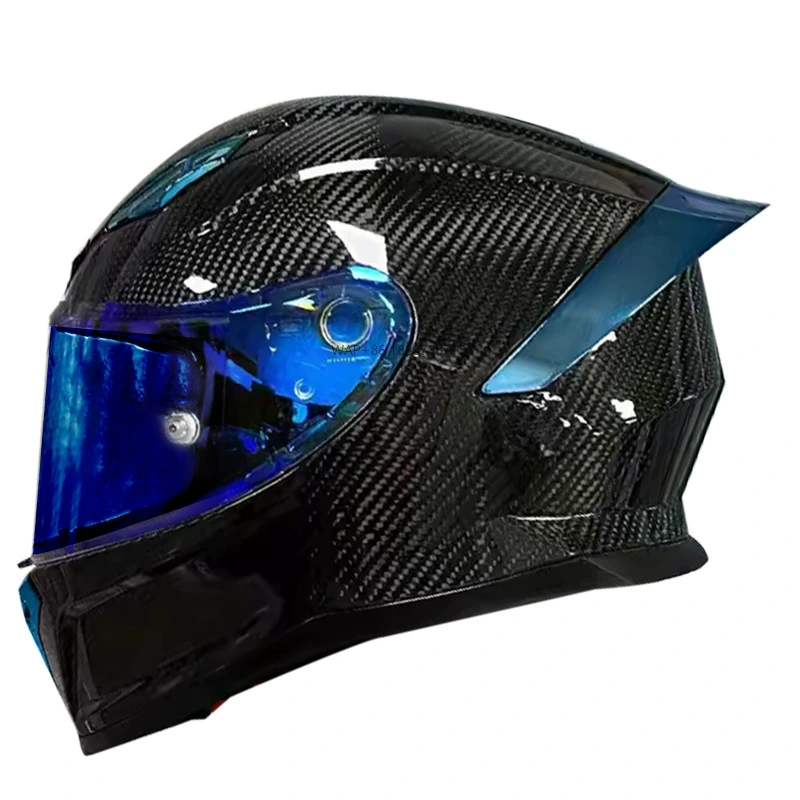 Carbon Fiber Lightweight Motorcycle Helmet - Casque de moto en fibre de