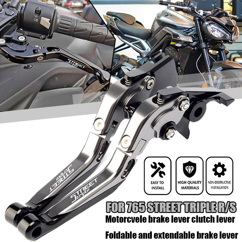 Cnc Aluminum Adjustable Brake Clutch Levers - Leviers de frein et d'embrayage réglables