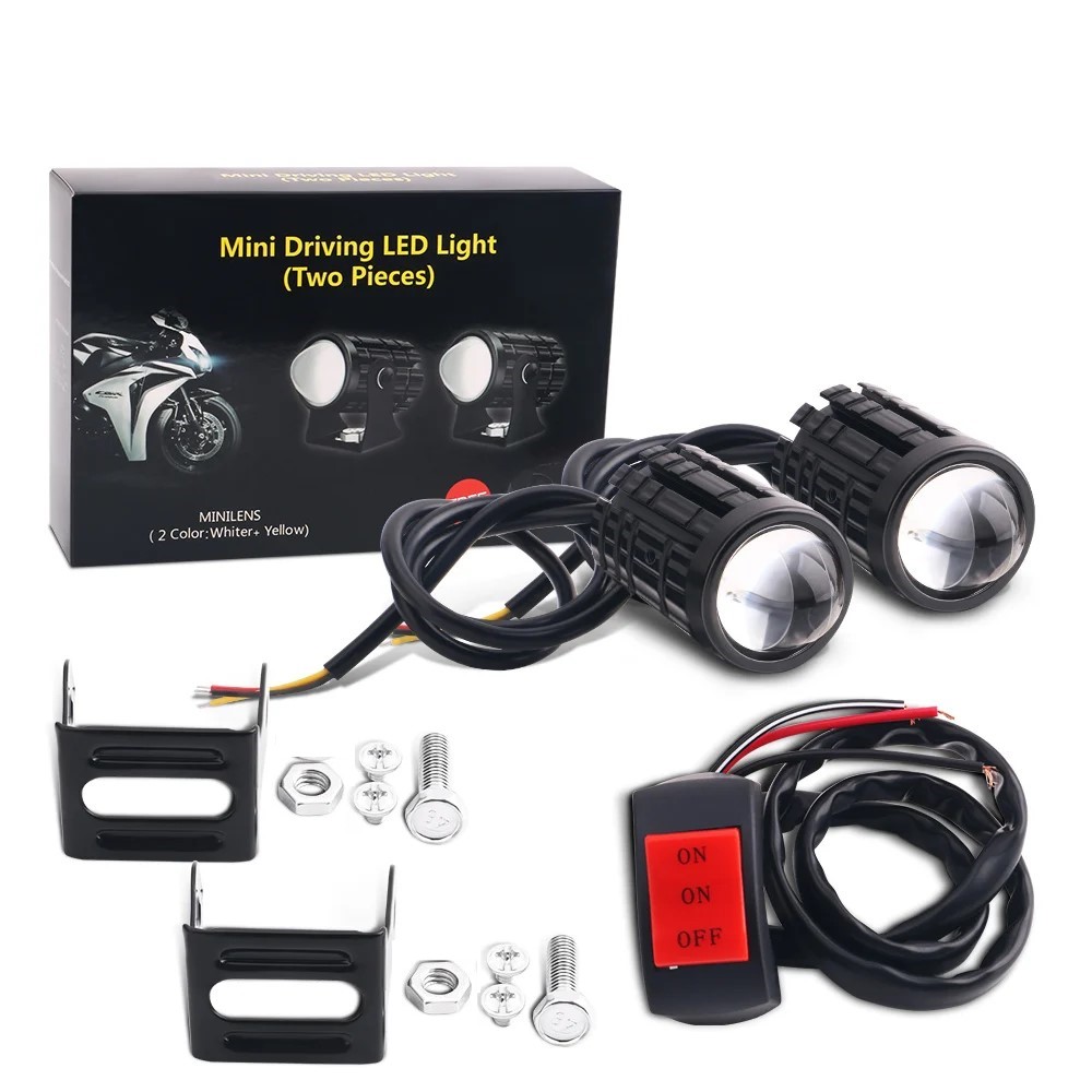 Universal Motorcycle Led Headlight Projector - Phare LED universel pour moto, projecteur