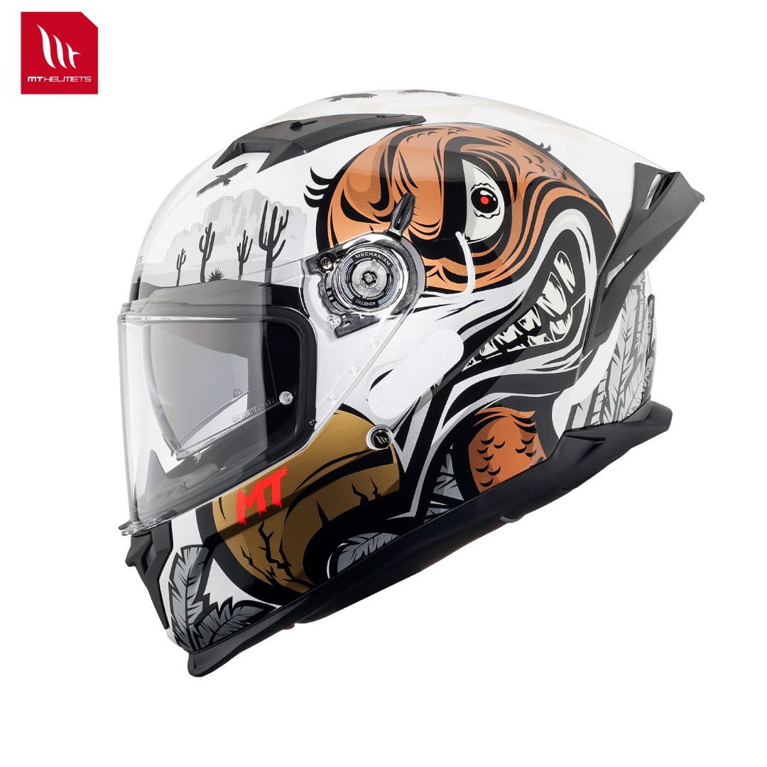 Dual Visor Motorcycle Racing Helmet - Nouveau casque de moto Sharp 5