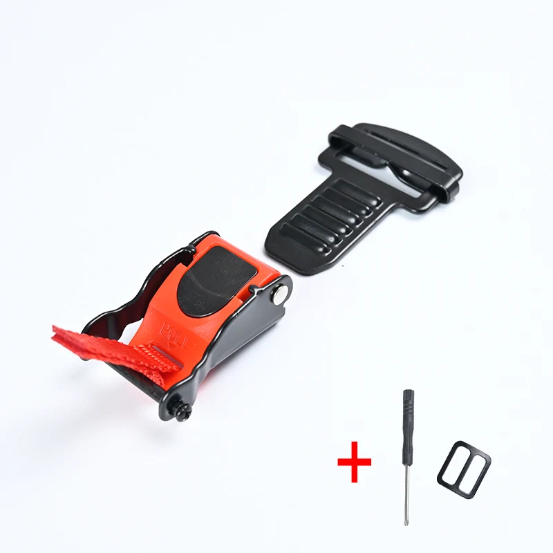 Quick Release Buckle Motorcycle Helmet - Boucles de nervures en métal pour