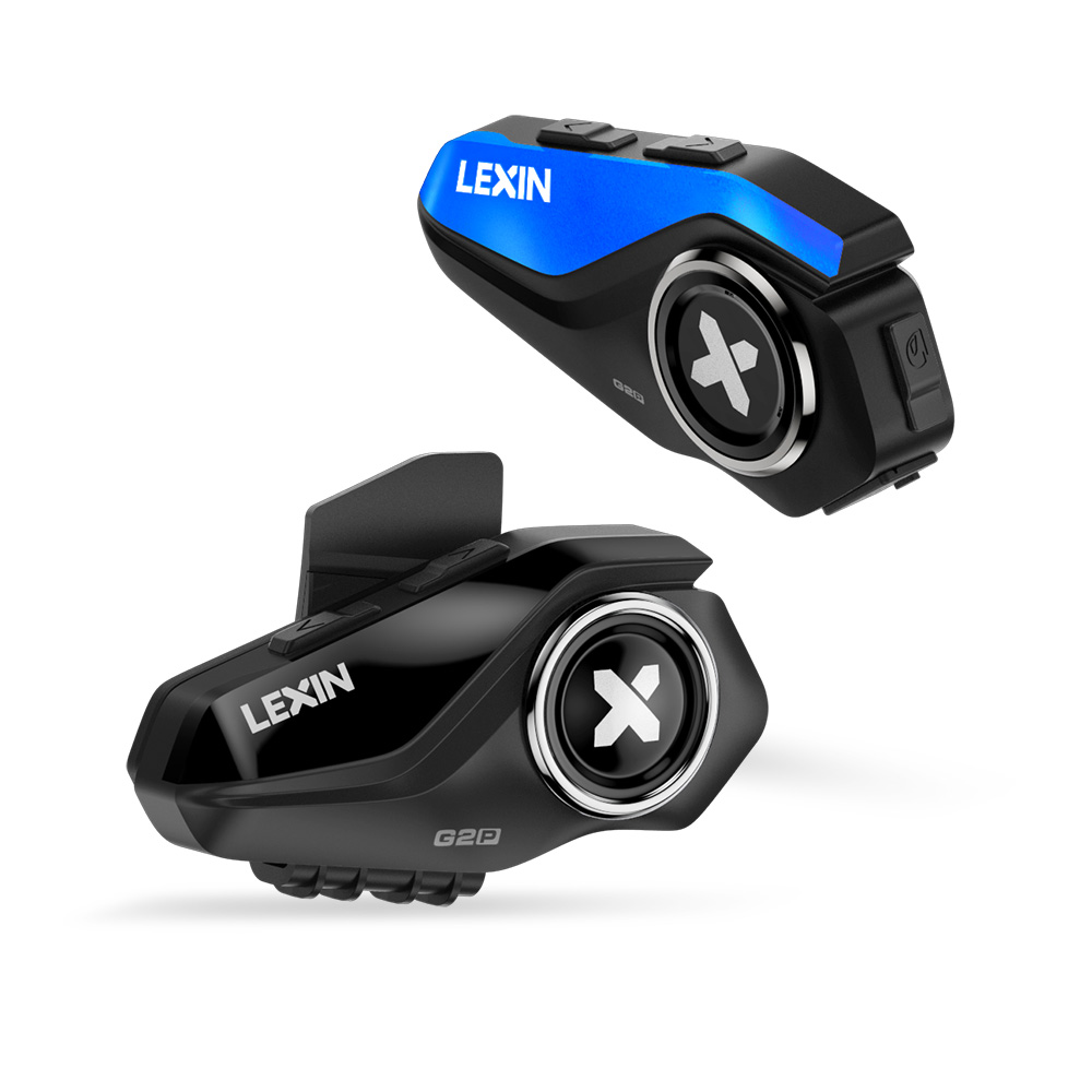Universal Motorcycle Helmet Intercom Headset - Intercoms Bluetooth V5.0 pour casques de