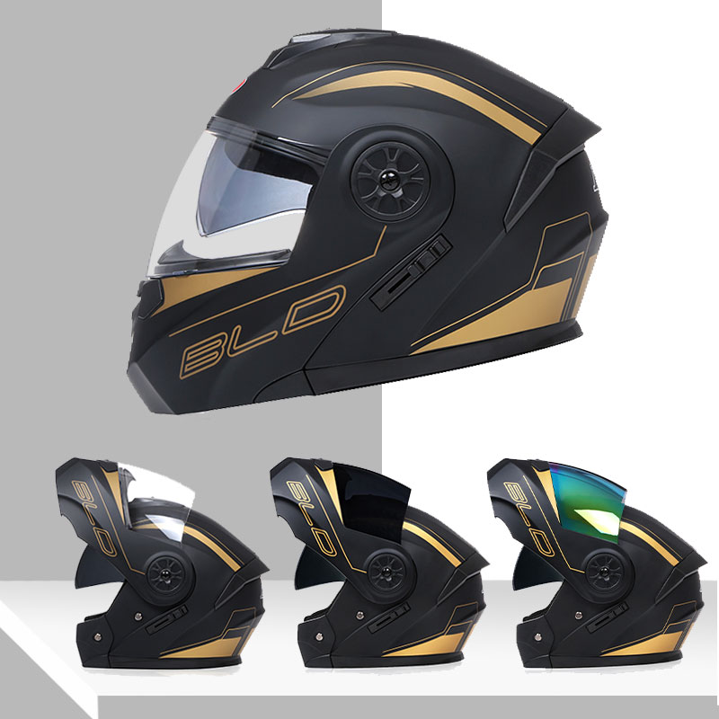 Casque de Moto à double object - Dual Visor Motorcycle Racing Helmet avis et prix