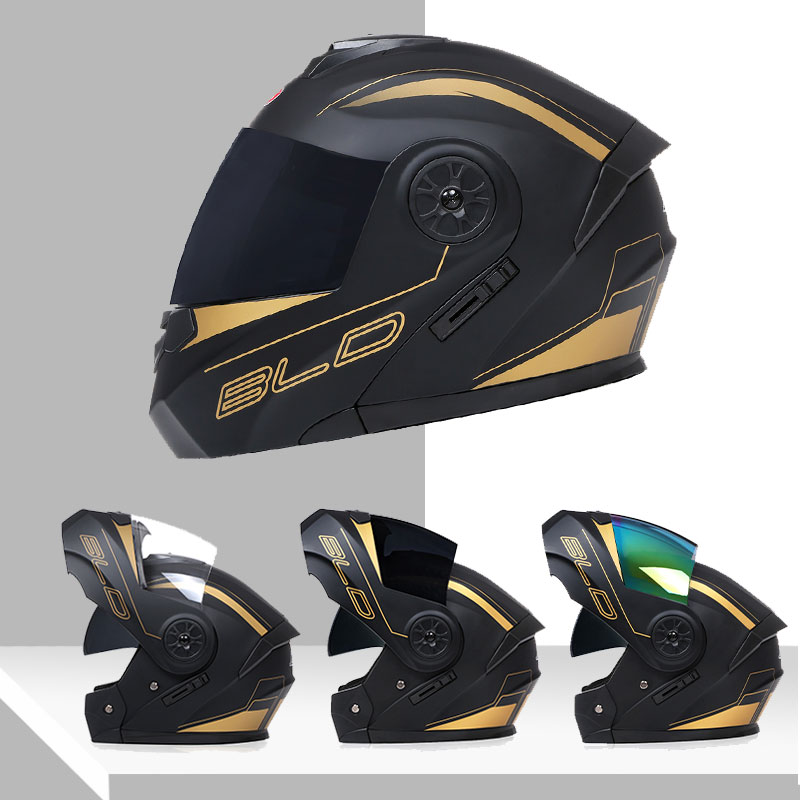Casque de Moto à double object - Dual Visor Motorcycle Racing Helmet avis et prix