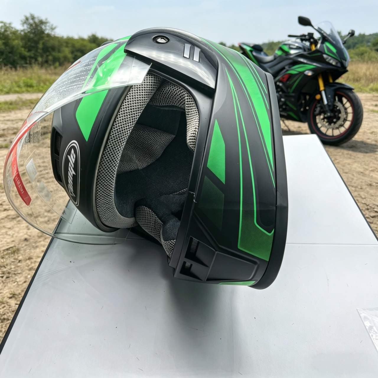 Casque de moto intégral pour h - Dual Visor Motorcycle Racing Helmet avis et prix