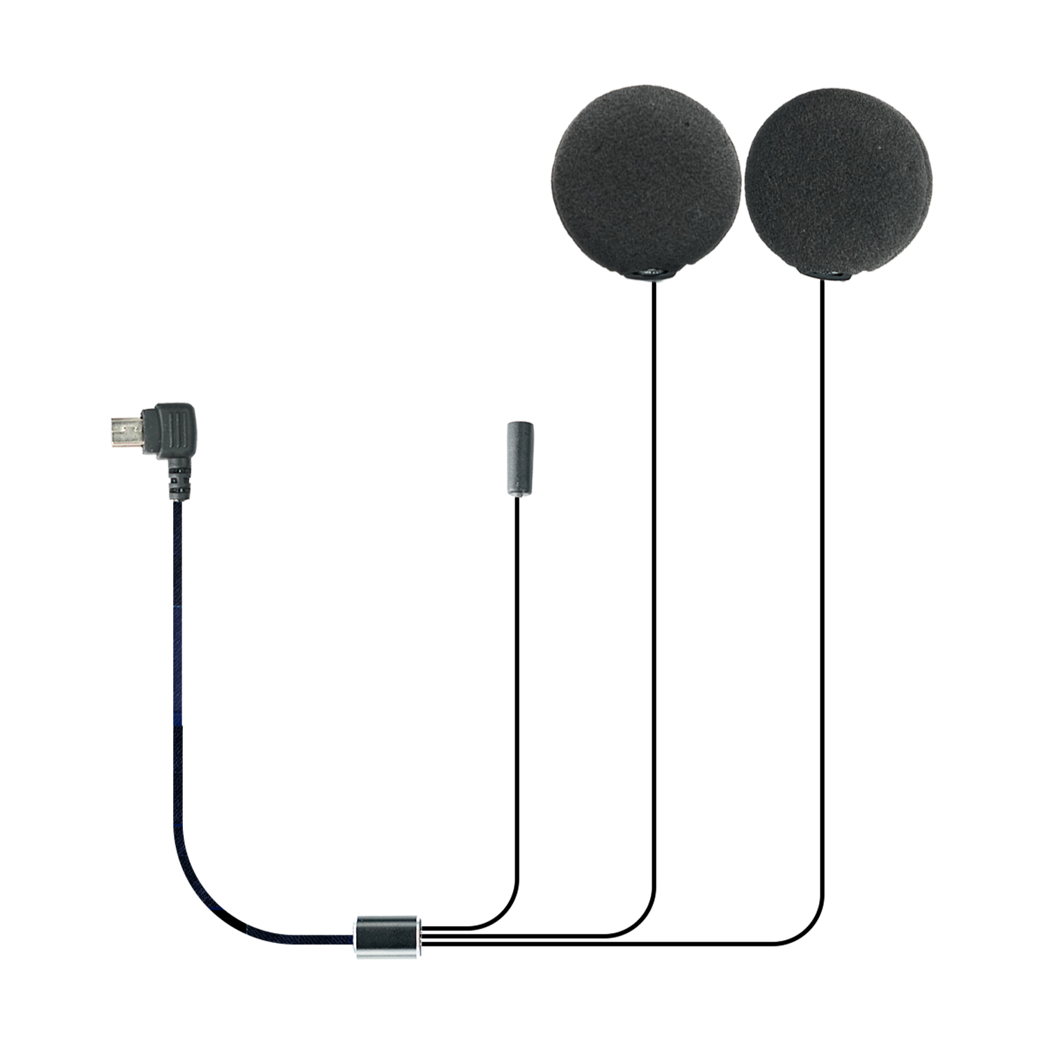 Microphone, haut-parleur et éc - Universal Motorcycle Helmet Intercom Headset avis et prix