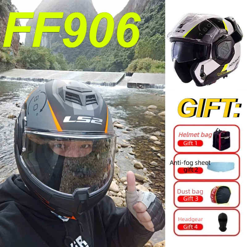 Casque de moto modulaire LS2 F - Modular Flip Up Motorcycle Helmet Dot Approved avis et prix