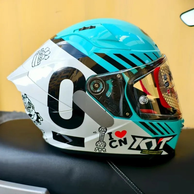 Casque de moto d'origine KYT S - Carbon Fiber Lightweight Motorcycle Helmet avis et prix