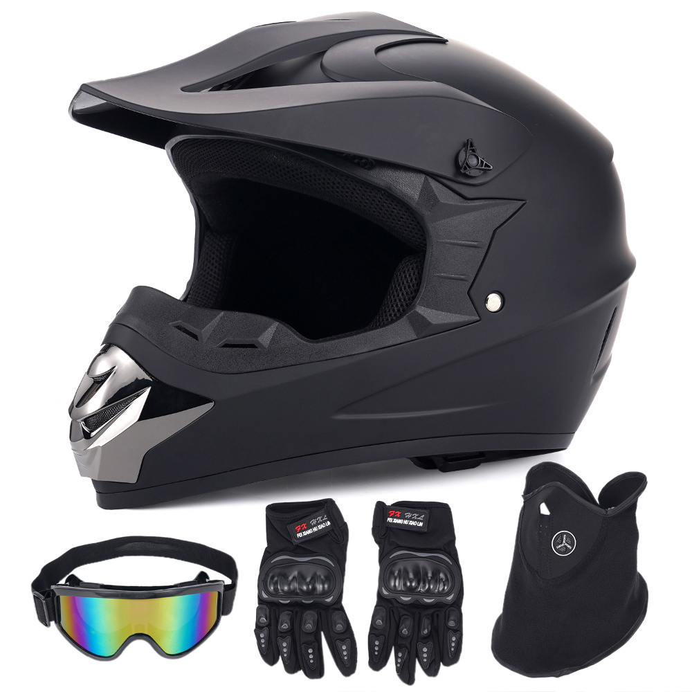 Casque de moto tout-terrain, e - Off Road Motocross Helmet Goggles Set avis et prix