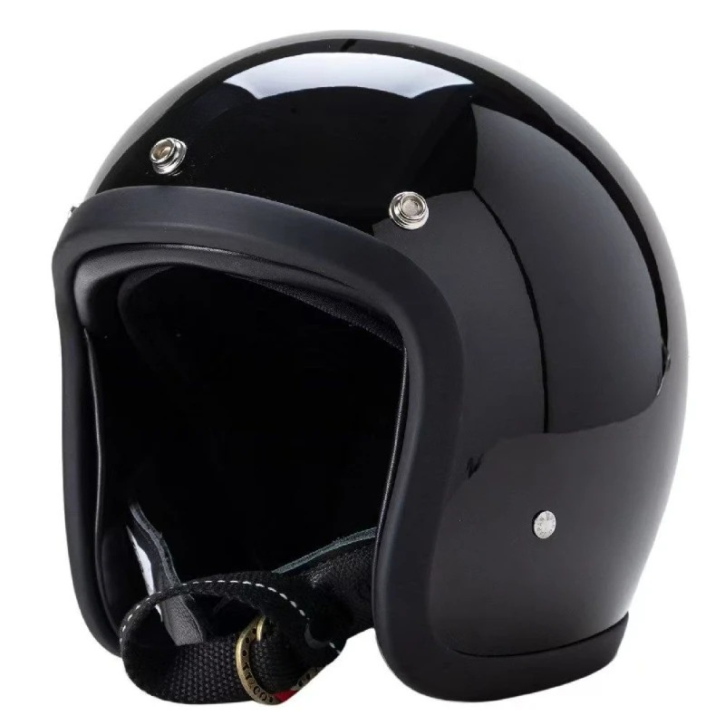 Casque de Moto à visage ouvert - Vintage Open Face Retro Helmet avis et prix