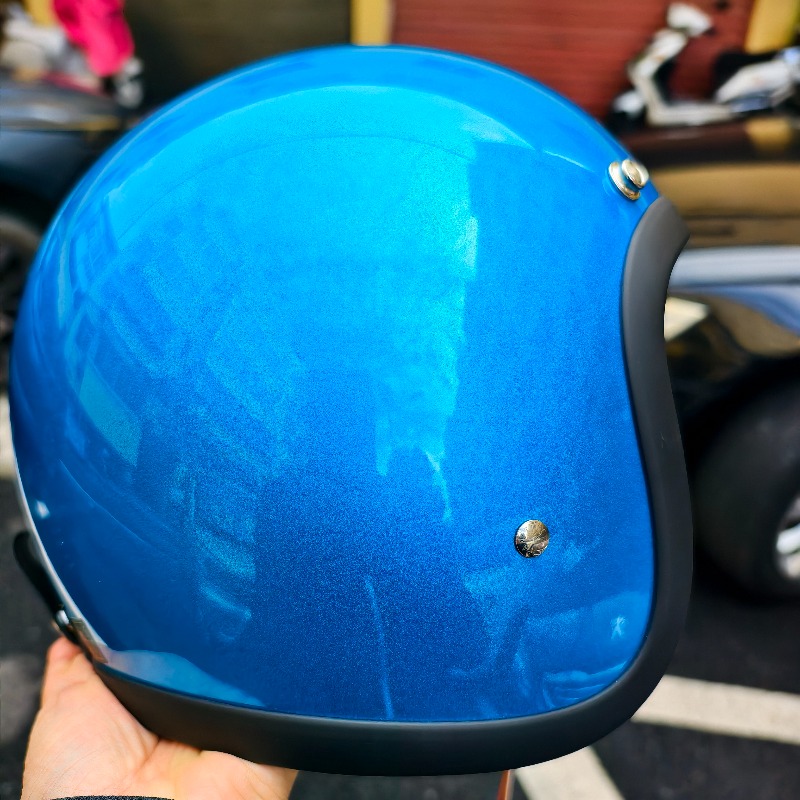 Casque de Moto à visage ouvert - Vintage Open Face Retro Helmet avis et prix