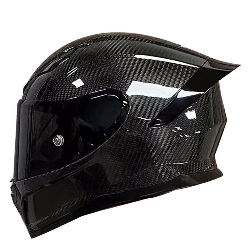 Casque de moto en fibre de car - Carbon Fiber Lightweight Motorcycle Helmet avis et prix