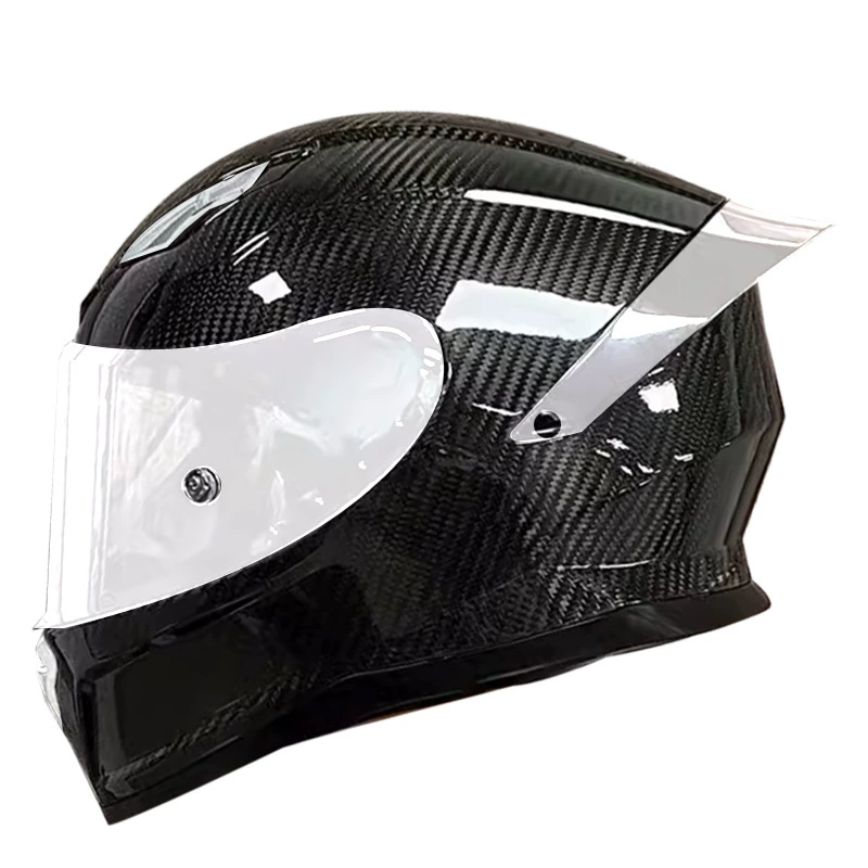 Casque de moto en fibre de car - Carbon Fiber Lightweight Motorcycle Helmet avis et prix