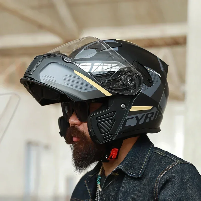 Casque intégral modulaire à vi - Modular Flip Up Motorcycle Helmet Dot Approved avis et prix