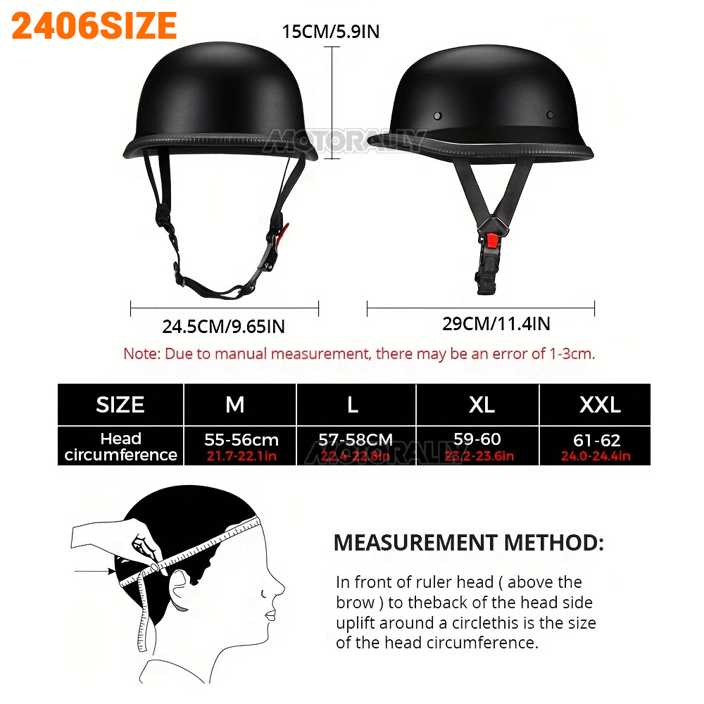 Casque de moto vintage, casque - Vintage Open Face Retro Helmet avis et prix