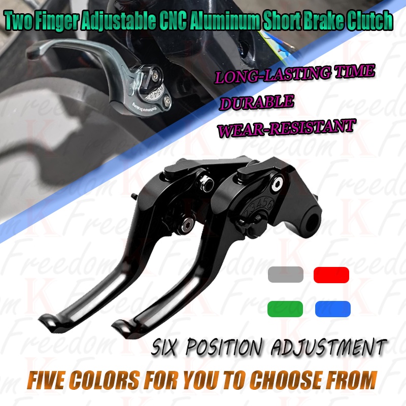 Leviers de frein et d'embrayag - Cnc Aluminum Adjustable Brake Clutch Levers avis et prix