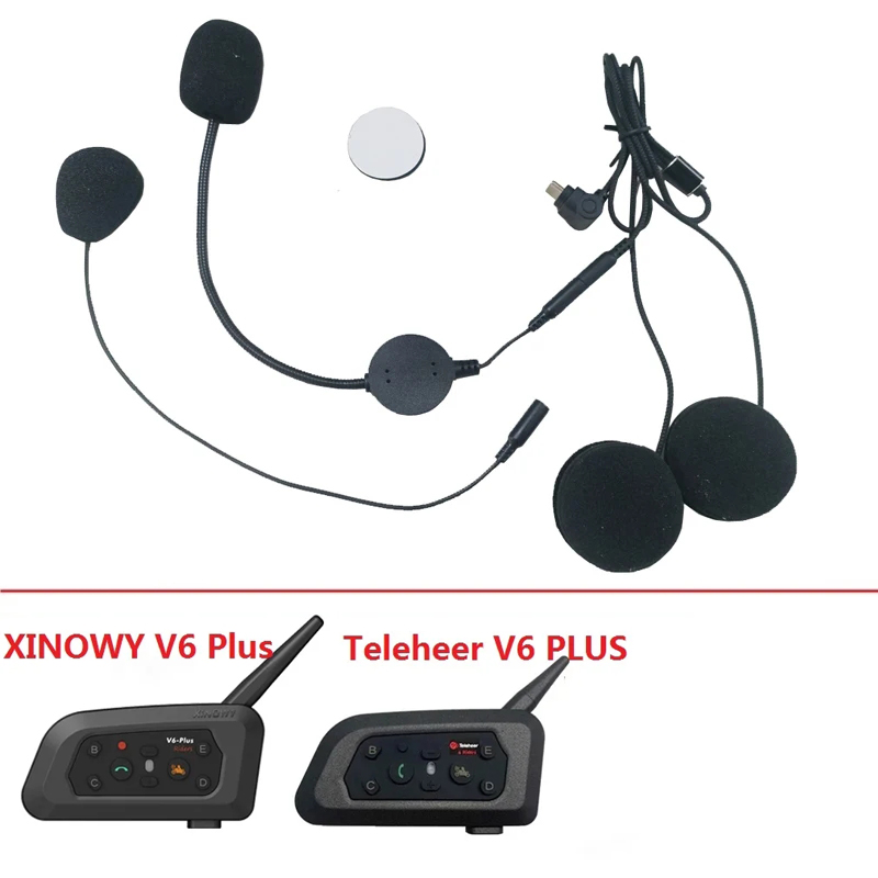 Haut-parleur pour casque de mo - Universal Motorcycle Helmet Intercom Headset avis et prix