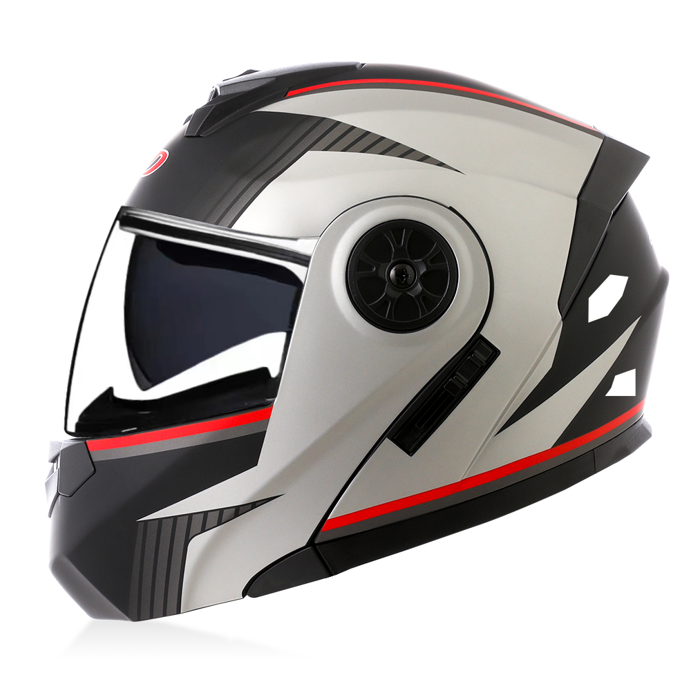 Casque de moto modulaire de ha - Modular Flip Up Motorcycle Helmet Dot Approved avis et prix