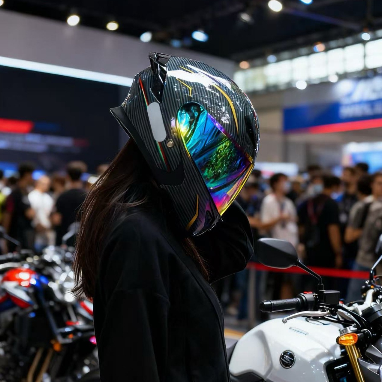 Casque de moto modulaire certi - Dual Visor Motorcycle Racing Helmet avis et prix