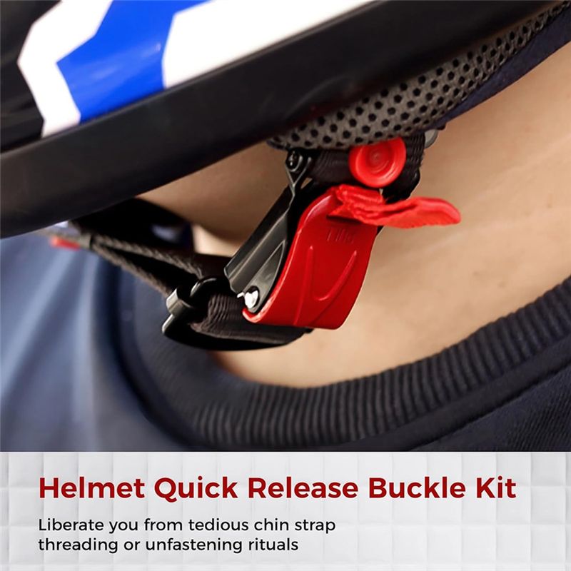 Kit de remplacement de boucle  - Quick Release Buckle Motorcycle Helmet avis et prix