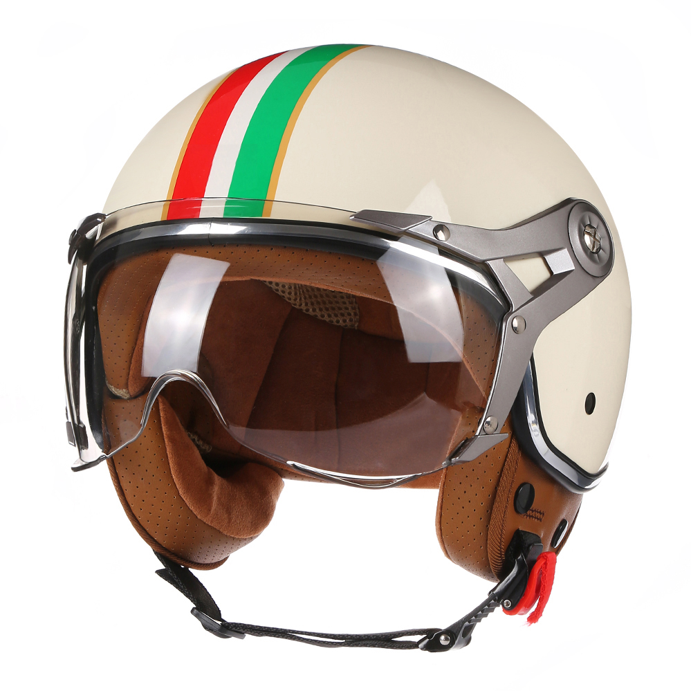 Casques de moto rétro ouverts  - Vintage Open Face Retro Helmet avis et prix