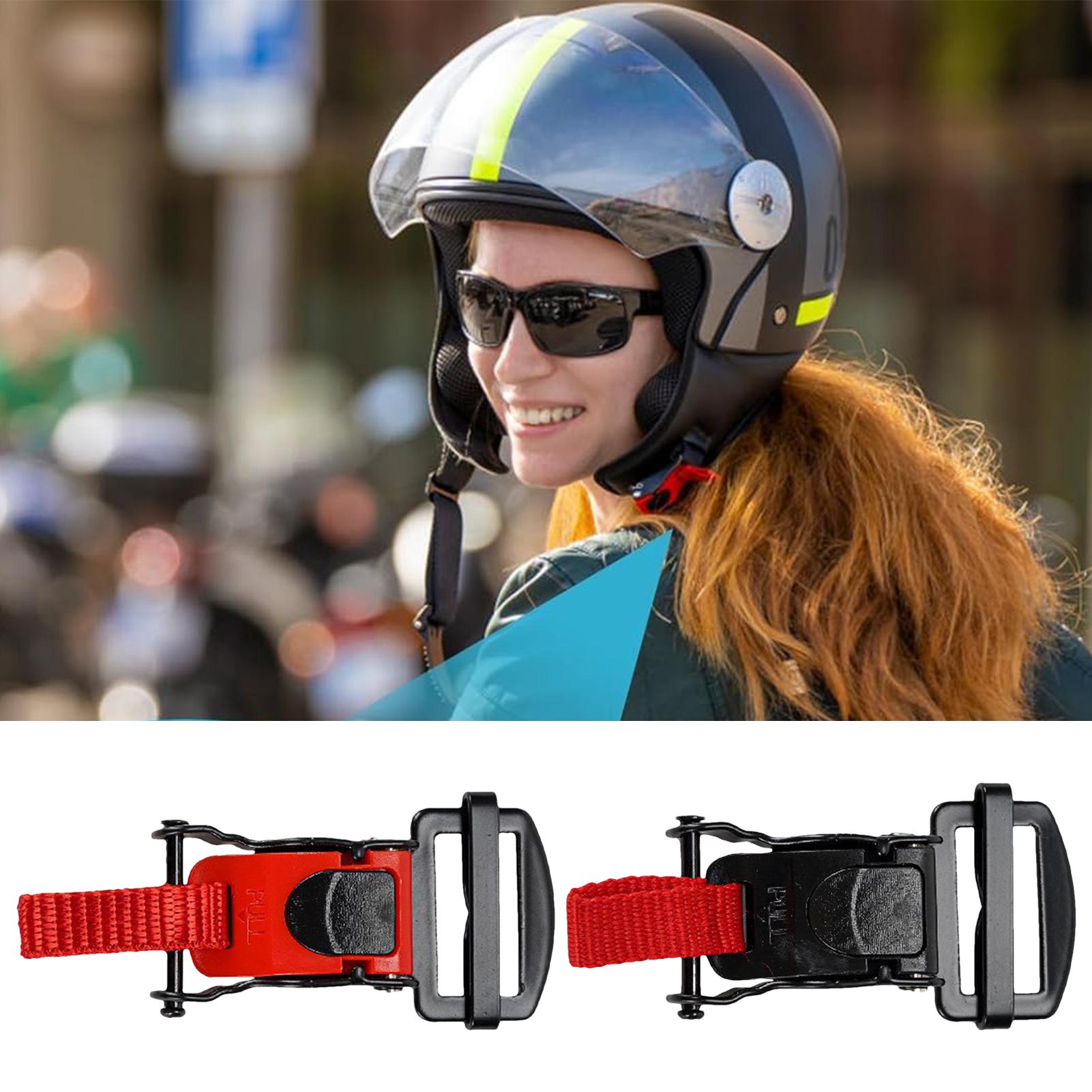Sangle de casque de moto à bou - Quick Release Buckle Motorcycle Helmet avis et prix