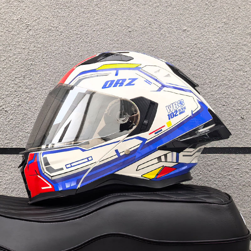 Casque de moto modulable intég - Modular Flip Up Motorcycle Helmet Dot Approved avis et prix