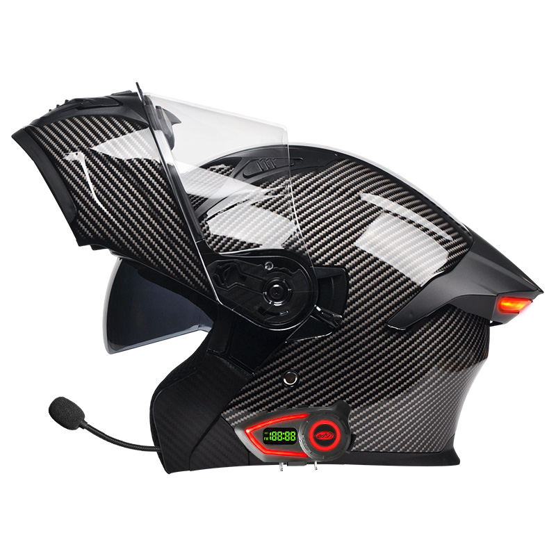Casques de moto en matériau AB - Modular Flip Up Motorcycle Helmet Dot Approved avis et prix