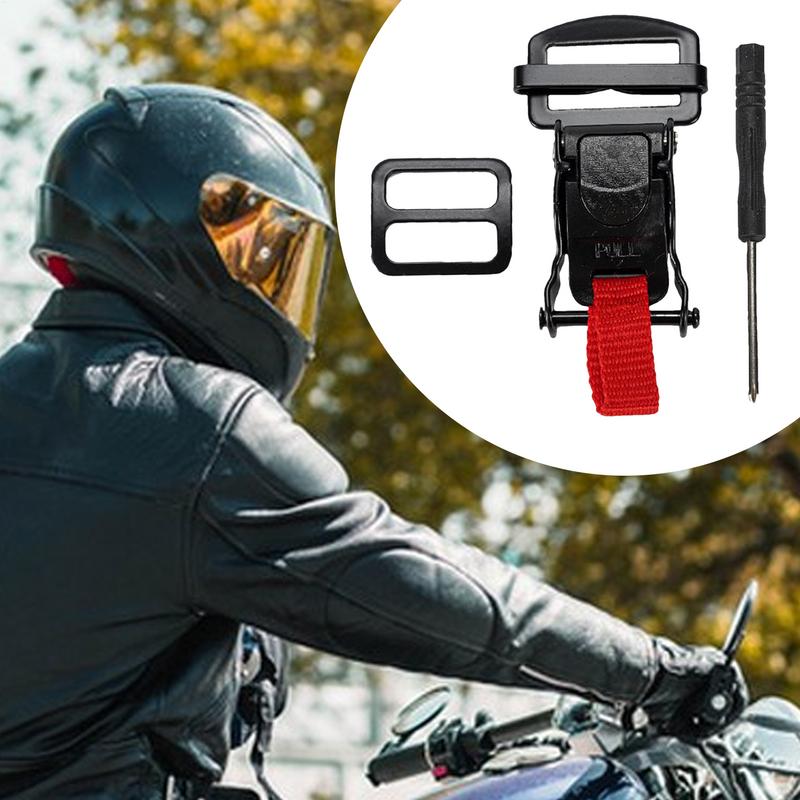 Boucle de casque de moto en pl - Quick Release Buckle Motorcycle Helmet avis et prix